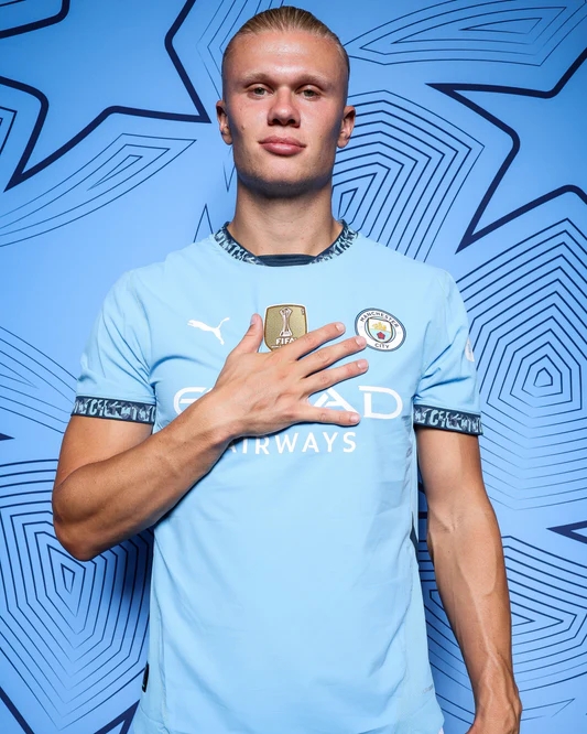 Erling HAALAND #9 Manchester City Jersey 2024/25 Home